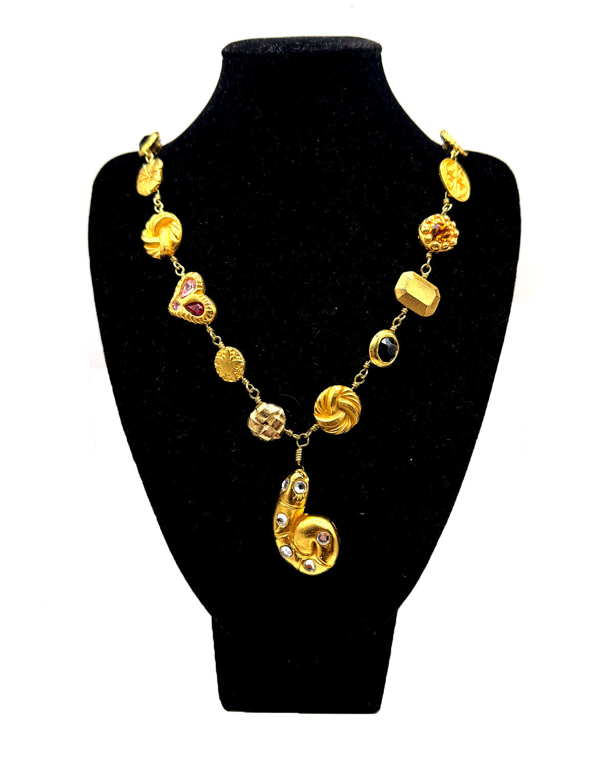 Gold Snake Necklace