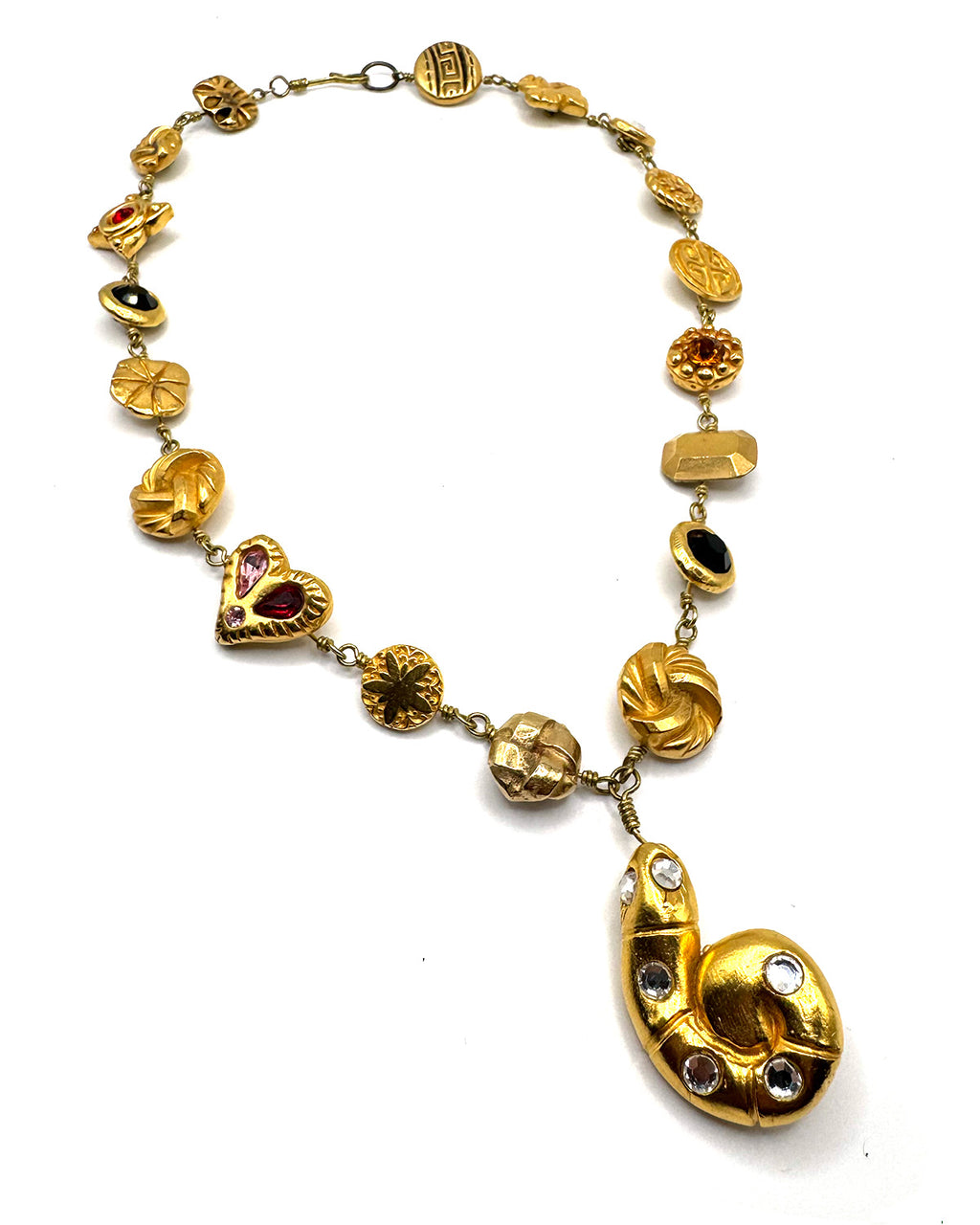 Gold Snake Necklace