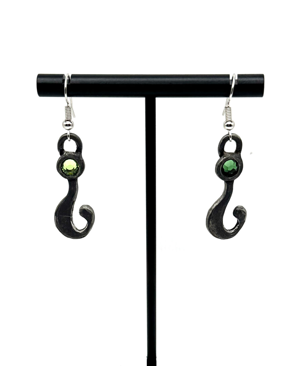 Green Riddler Earrings
