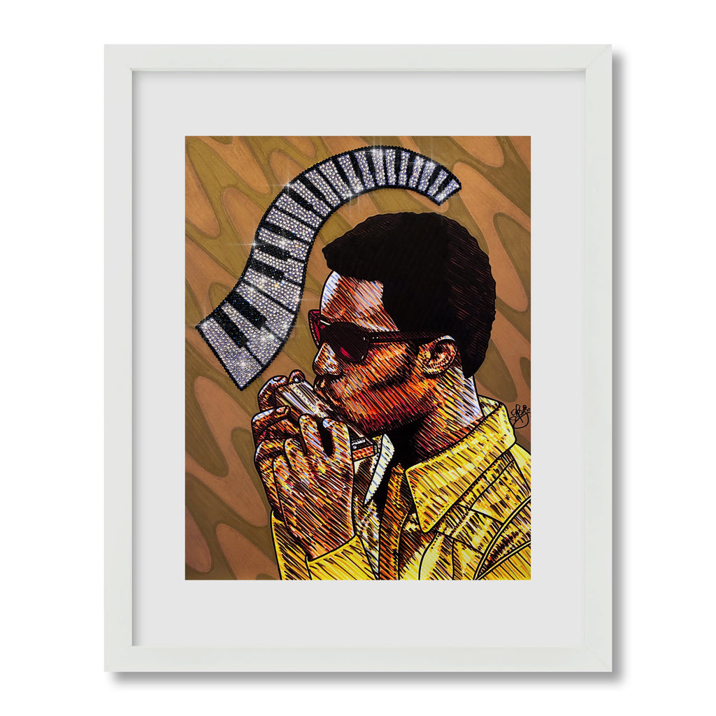 Stevie Wonder Print