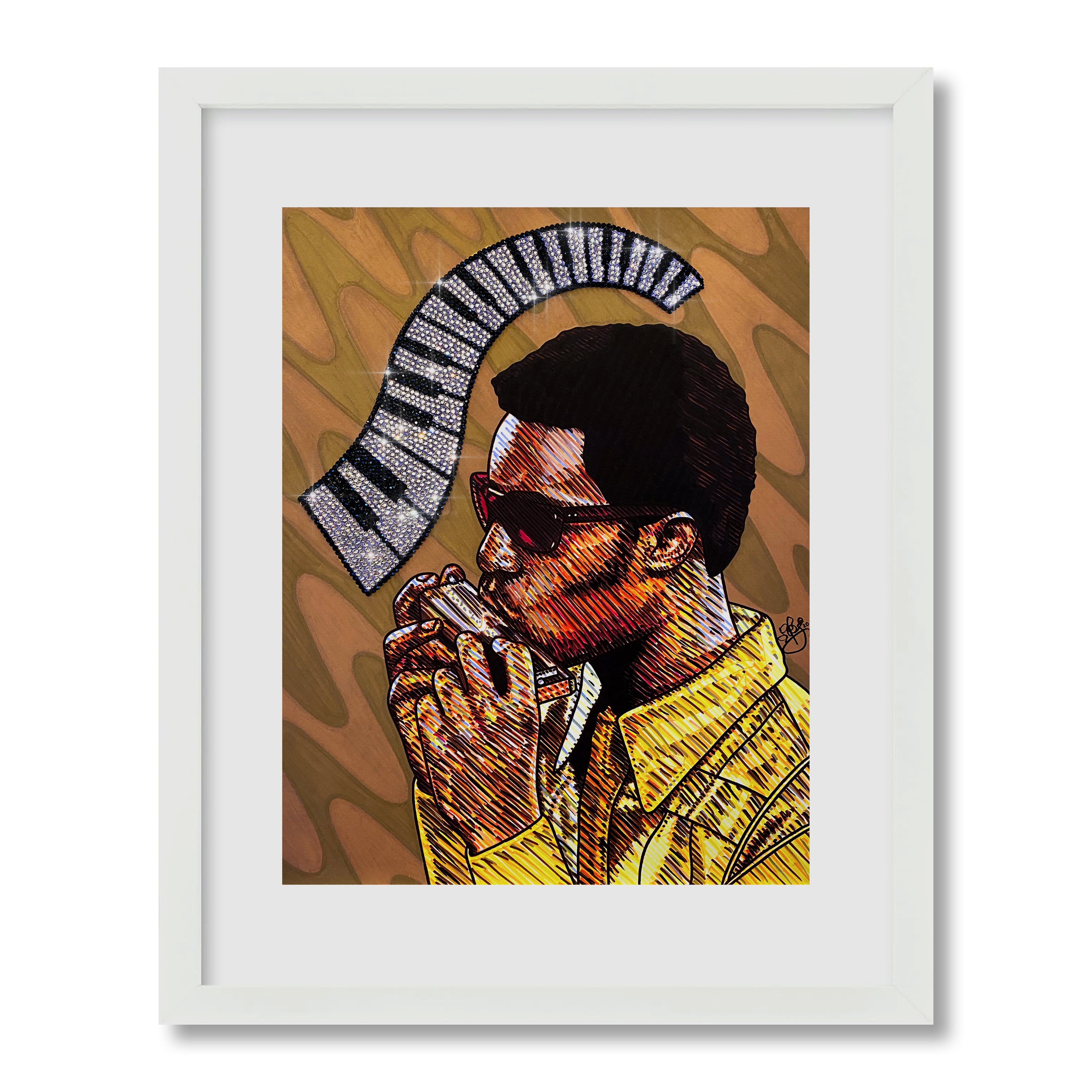 Stevie Wonder Print