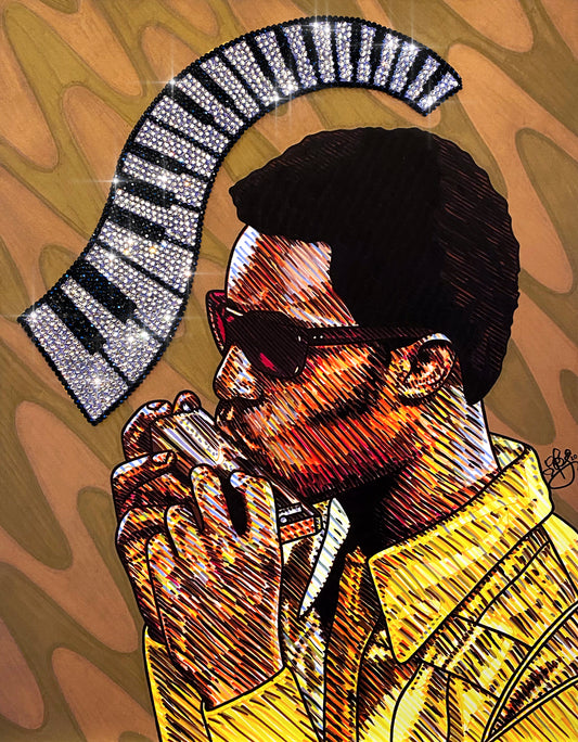 Stevie Wonder Print